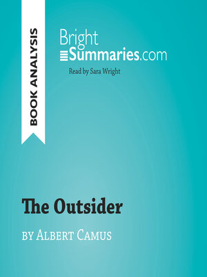 cover image of The Outsider by Albert Camus (Book Analysis)
